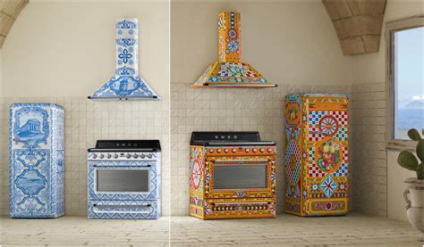 dolce gabbana x smeg carretto refrigerator|smeg dolce gabbana price.